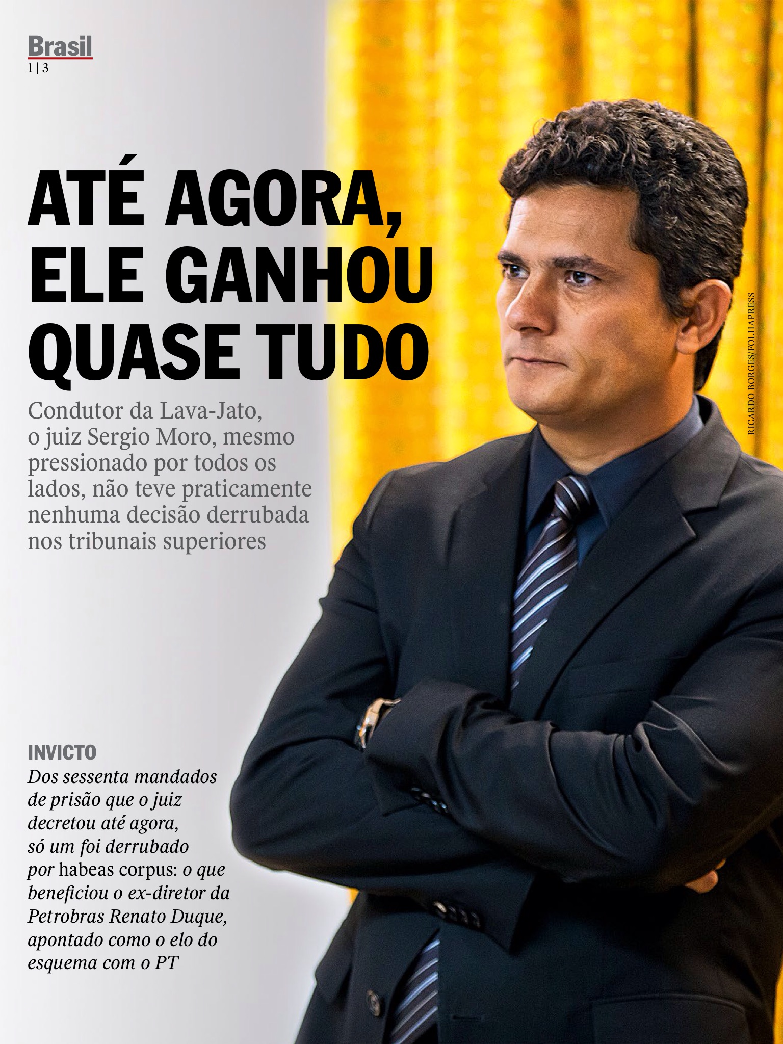 Juiz Sérgio Moro um dos homens mais influentes do Brasil